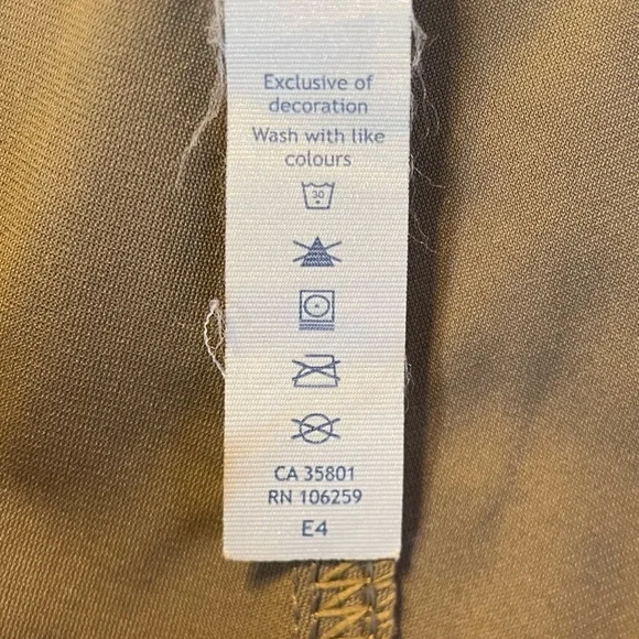 LULULEMON ‘ABC’ Anti Ball Crushing Classic-Fit Pants Brown Artifact Men’s 40 - Picture 13 of 13